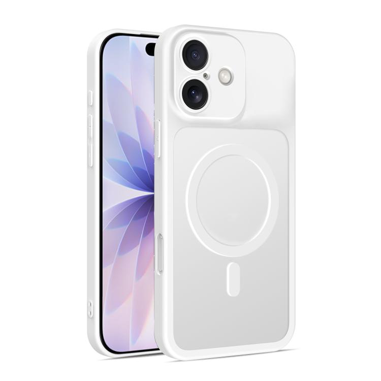 Custodia per telefono ibrida in TPU e PC ultra sottile con finitura satinata e magnete., For iPhone 17 Pro Max, For iPhone 17 Pro, For iPhone 17