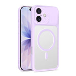 Custodia per telefono ibrida in TPU e PC ultra sottile con finitura satinata e magnete., For iPhone 17 Pro Max, For iPhone 17 Pro, For iPhone 17