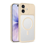 Custodia per telefono ibrida in TPU e PC ultra sottile con finitura satinata e magnete., For iPhone 17 Pro Max, For iPhone 17 Pro, For iPhone 17