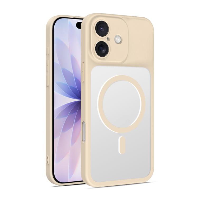Custodia per telefono ibrida in TPU e PC ultra sottile con finitura satinata e magnete., For iPhone 17 Pro Max, For iPhone 17 Pro, For iPhone 17
