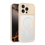 Custodia per telefono ibrida in TPU e PC ultra sottile con finitura satinata e magnete., For iPhone 16 Pro Max, For iPhone 16 Pro, For iPhone 16
