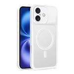 Custodia per telefono ibrida in TPU e PC ultra sottile con finitura satinata e magnete., For iPhone 16 Pro Max, For iPhone 16 Pro, For iPhone 16