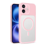 Custodia per telefono ibrida in TPU e PC ultra sottile con finitura satinata e magnete., For iPhone 16 Pro Max, For iPhone 16 Pro, For iPhone 16