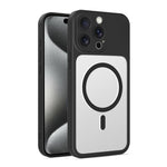 Custodia per telefono ibrida in TPU e PC ultra sottile con finitura satinata e magnete., For iPhone 15 Pro Max, For iPhone 15 Pro, For iPhone 15