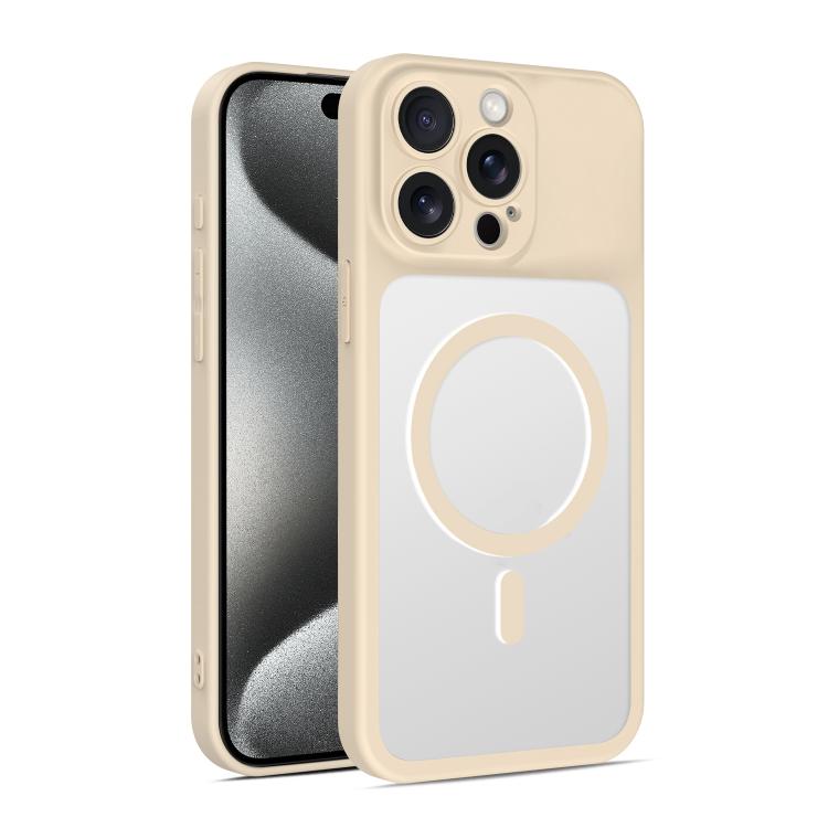 Custodia per telefono ibrida in TPU e PC ultra sottile con finitura satinata e magnete., For iPhone 15 Pro Max, For iPhone 15 Pro, For iPhone 15