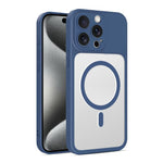 Custodia per telefono ibrida in TPU e PC ultra sottile con finitura satinata e magnete., For iPhone 15 Pro Max, For iPhone 15 Pro, For iPhone 15