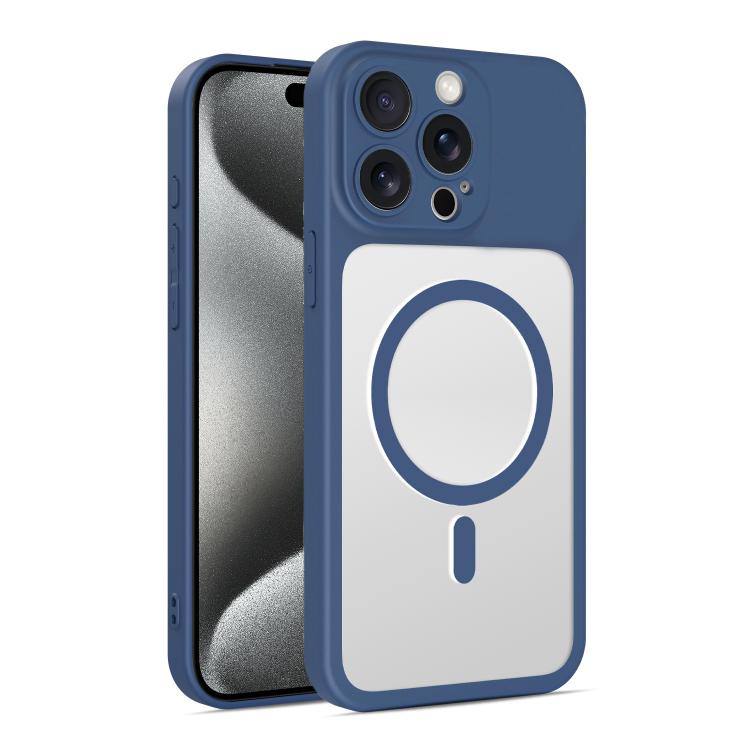 Custodia per telefono ibrida in TPU e PC ultra sottile con finitura satinata e magnete., For iPhone 15 Pro Max, For iPhone 15 Pro, For iPhone 15