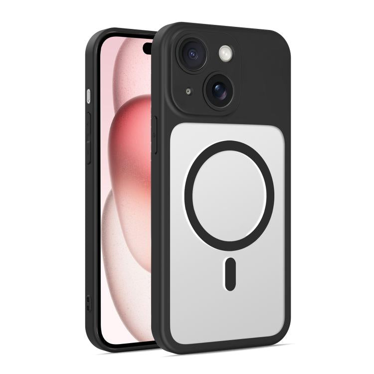 Custodia per telefono ibrida in TPU e PC ultra sottile con finitura satinata e magnete., For iPhone 15 Pro Max, For iPhone 15 Pro, For iPhone 15