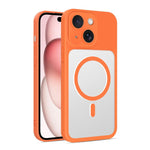 Custodia per telefono ibrida in TPU e PC ultra sottile con finitura satinata e magnete., For iPhone 15 Pro Max, For iPhone 15 Pro, For iPhone 15