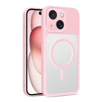 Custodia per telefono ibrida in TPU e PC ultra sottile con finitura satinata e magnete., For iPhone 15 Pro Max, For iPhone 15 Pro, For iPhone 15