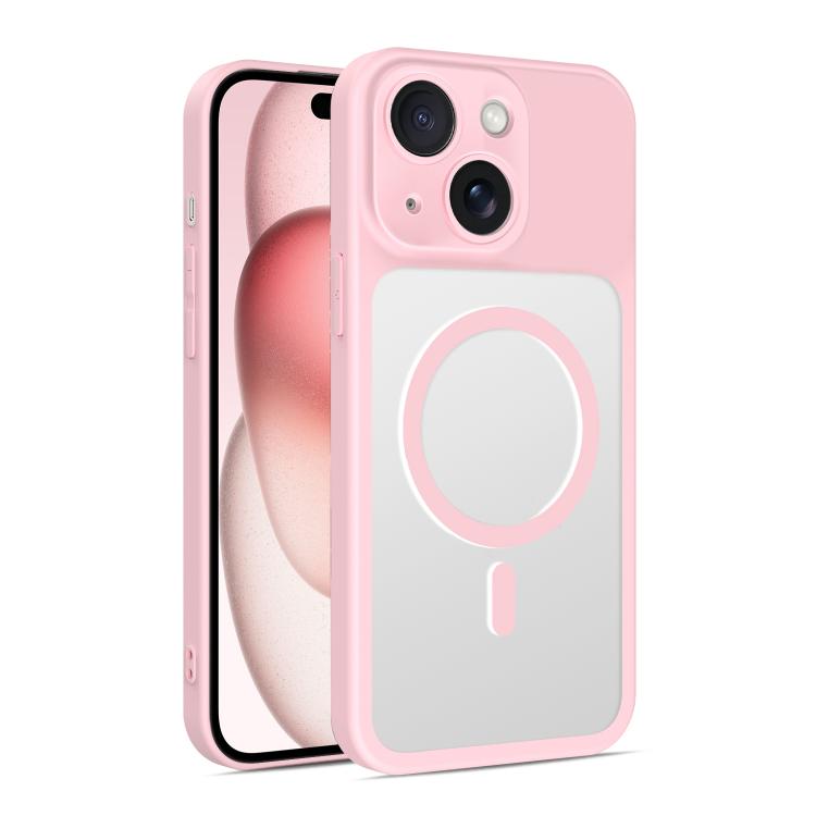 Custodia per telefono ibrida in TPU e PC ultra sottile con finitura satinata e magnete., For iPhone 15 Pro Max, For iPhone 15 Pro, For iPhone 15