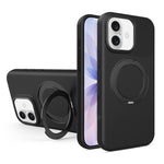 Custodia magnetica per telefono in silicone liquido con supporto girevole, For iPhone 17 Pro Max, For iPhone 17 Pro, For iPhone 17