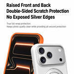 Custodia magnetica per telefono in silicone liquido con supporto girevole, For iPhone 17 Pro Max, For iPhone 17 Pro, For iPhone 17