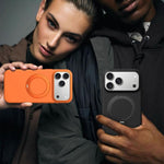 Custodia magnetica per telefono in silicone liquido con supporto girevole, For iPhone 17 Pro Max, For iPhone 17 Pro, For iPhone 17