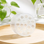 Porta fiori a spirale in plastica