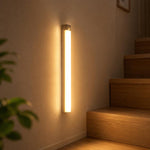 Barra luminosa a LED con sensore di movimento intelligente, lampada da comodino, 10cm 1W, 20cm 2W, 30cm 3W, 50cm 5W