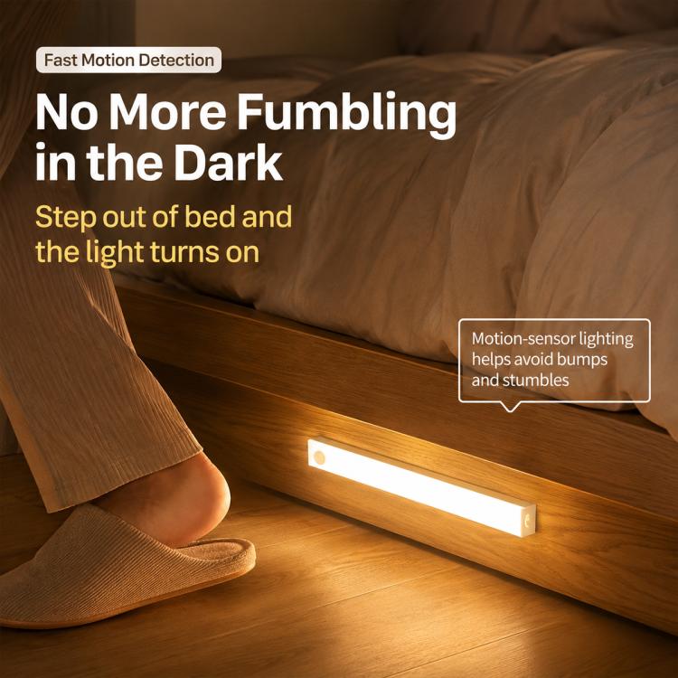 Barra luminosa a LED con sensore di movimento intelligente, lampada da comodino, 10cm 1W, 20cm 2W, 30cm 3W, 50cm 5W
