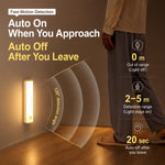 Barra luminosa a LED con sensore di movimento intelligente, lampada da comodino, 10cm 1W, 20cm 2W, 30cm 3W, 50cm 5W