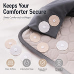Fibbia di sicurezza anti-sfilacciamento per trapunte, Pair, 4-Pair, 6-Pair
