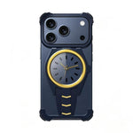Custodia magnetica per telefono in lega di alluminio con design a orologio., For iPhone 17 Pro Max, For iPhone 17 Pro