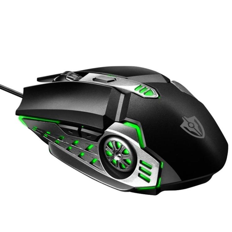 Mouse meccanico da gioco USB SHIPADOO G5 6D 3200DPI