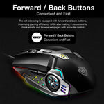 Mouse meccanico da gioco USB SHIPADOO G5 6D 3200DPI