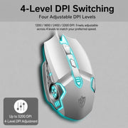 Mouse meccanico da gioco USB SHIPADOO G5 3200DPI