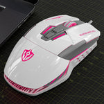 Mouse da gioco USB cablato SHIPADOO G7 7D 8800DPI colorato