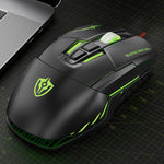 Mouse da gioco USB cablato SHIPADOO G7 7D 8800DPI colorato