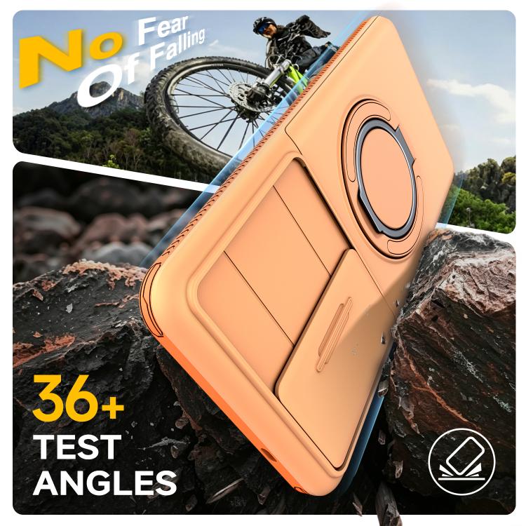 Custodia per telefono con protezione per fotocamera scorrevole, slot per scheda e rotazione a 360 gradi., For Galaxy S26 Ultra 5G, For Galaxy S25 Ultra 5G