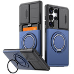 Custodia per telefono con protezione per fotocamera scorrevole, slot per scheda e rotazione a 360 gradi., For Galaxy S26 Ultra 5G, For Galaxy S25 Ultra 5G