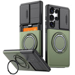 Custodia per telefono con protezione per fotocamera scorrevole, slot per scheda e rotazione a 360 gradi., For Galaxy S26 Ultra 5G, For Galaxy S25 Ultra 5G