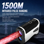Tachimetro laser portatile HD misuratore distanza 400-1500m