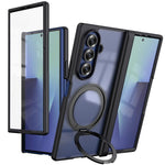 Cerniera girevole a 360°, supporto ad anello magnetico, pellicola protettiva integrata per la custodia del telefono., For  Galaxy Z Fold8 5G, For Galaxy Z Fold8 Ultra 5G, For Galaxy Z Fold7 5G