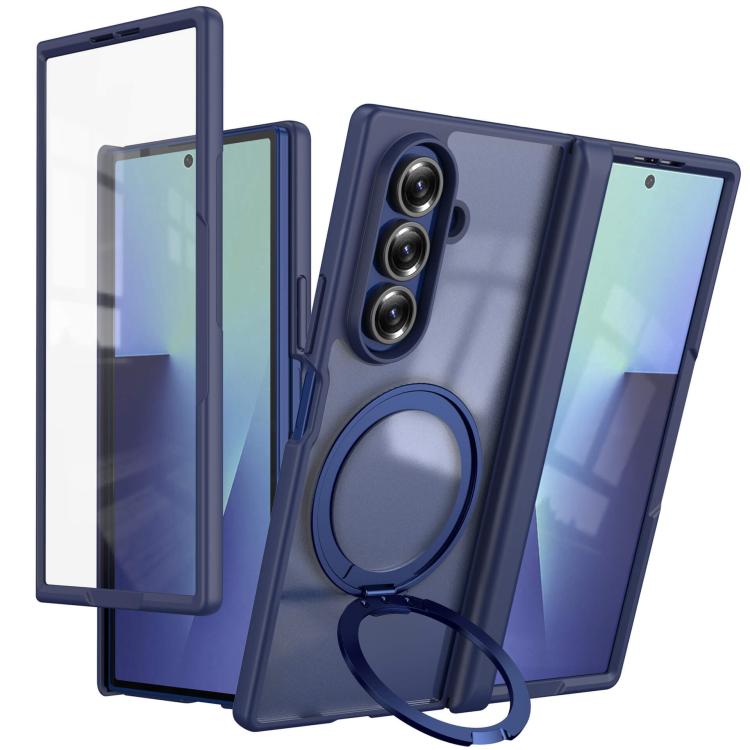 Cerniera girevole a 360°, supporto ad anello magnetico, pellicola protettiva integrata per la custodia del telefono., For  Galaxy Z Fold8 5G, For Galaxy Z Fold8 Ultra 5G, For Galaxy Z Fold7 5G