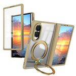 Cerniera girevole a 360°, supporto ad anello magnetico, pellicola protettiva integrata per la custodia del telefono., For  Galaxy Z Fold8 5G, For Galaxy Z Fold8 Ultra 5G, For Galaxy Z Fold7 5G