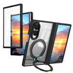 Cerniera girevole a 360°, supporto ad anello magnetico, pellicola protettiva integrata per la custodia del telefono., For  Galaxy Z Fold8 5G, For Galaxy Z Fold8 Ultra 5G, For Galaxy Z Fold7 5G