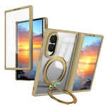 Custodia per telefono con anello magnetico girevole a 360°, senza pellicola protettiva., For  Galaxy Z Fold8 5G, For Galaxy Z Fold8 Ultra 5G, For Galaxy Z Fold7 5G