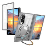 Custodia per telefono con anello magnetico girevole a 360°, senza pellicola protettiva., For  Galaxy Z Fold8 5G, For Galaxy Z Fold8 Ultra 5G, For Galaxy Z Fold7 5G