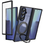 Custodia per telefono con anello magnetico girevole a 360°, senza pellicola protettiva., For  Galaxy Z Fold8 5G, For Galaxy Z Fold8 Ultra 5G, For Galaxy Z Fold7 5G