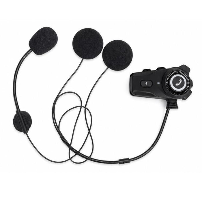 Casco moto Bluetooth wireless con riduzione rumore IPX6