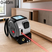 Telemetro laser portatile 3 in 1 con metro a nastro 5 m