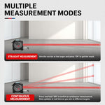 Telemetro laser portatile 3 in 1 con metro a nastro 5 m