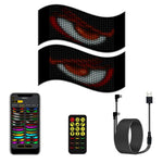Schermo a matrice LED flessibile ultra sottile e impermeabile Demon Eye Car, 16 x 32 USB set, 16 x 64 USB set, 20 x 64 USB set, 16 x 96 USB set
