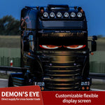 Schermo a matrice LED flessibile ultra sottile e impermeabile Demon Eye Car, 16 x 32 USB set, 16 x 64 USB set, 20 x 64 USB set, 16 x 96 USB set
