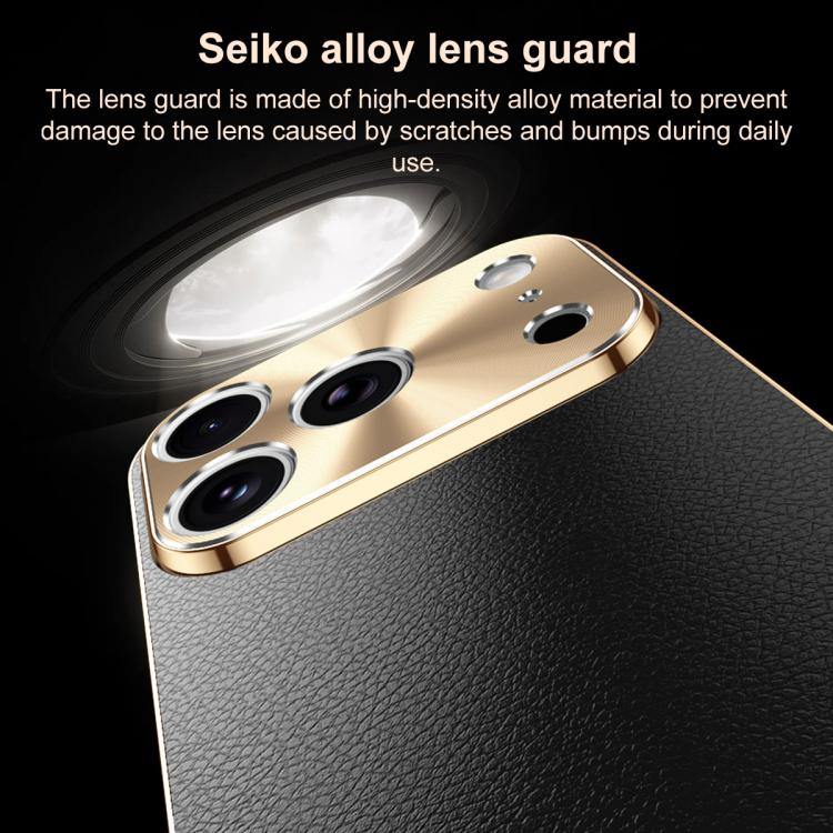 Cornice galvanizzata con texture litchi in PC + TPU, custodia per telefono in similpelle vegana., For iPhone 17 Pro Max, For iPhone 17 Pro, For iPhone 17, For iPhone Air