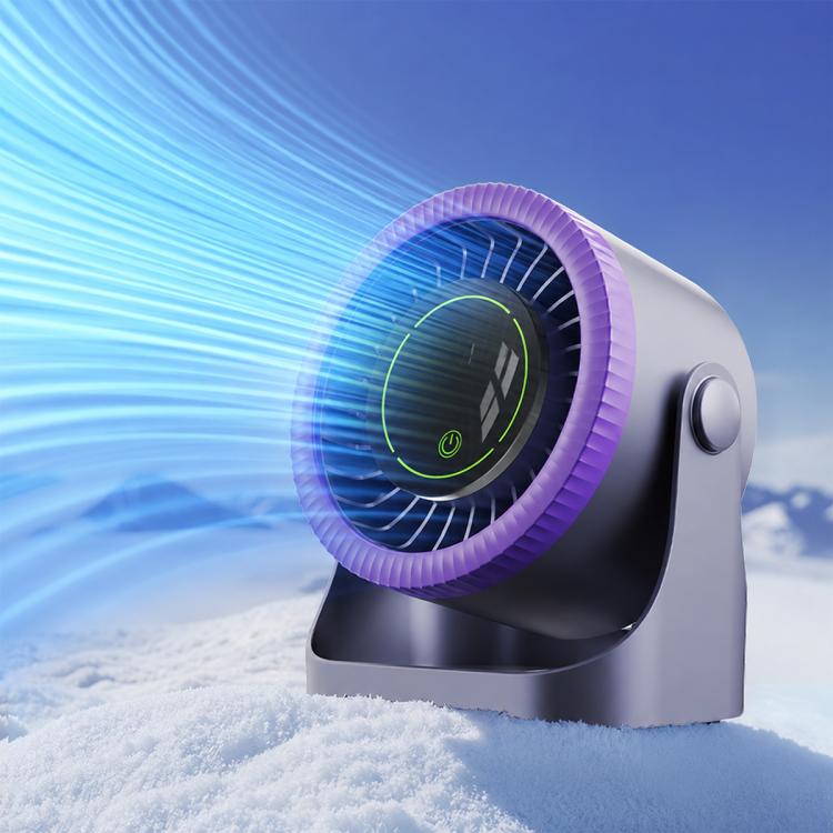 Ventilatore da tavolo a doppia canalizzazione Y26 con display digitale.