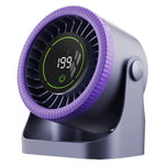 Ventilatore da tavolo a doppia canalizzazione con display digital