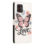 CH002 Custodia per telefono in pelle vegana con fibbia e disegno colorato, For Galaxy XCover7 Pro, For Galaxy XCover7