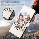 CH002 Custodia per telefono in pelle vegana con fibbia e disegno colorato, For Galaxy XCover7 Pro, For Galaxy XCover7